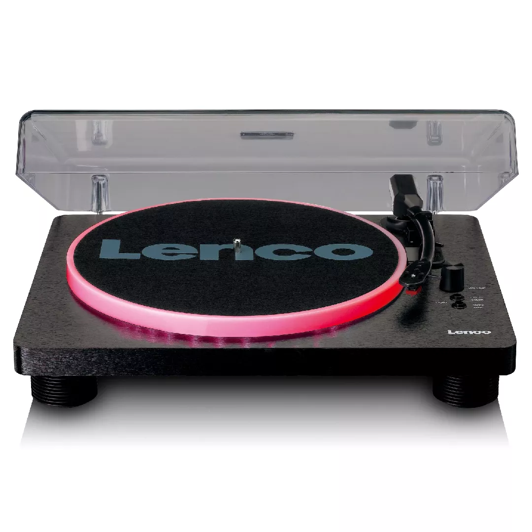 Lenco LS-50LEDBK audio turntable Belt-drive audio
