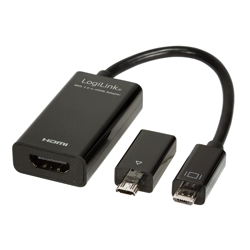 LogiLink UA0142A USB graphics adapter Black