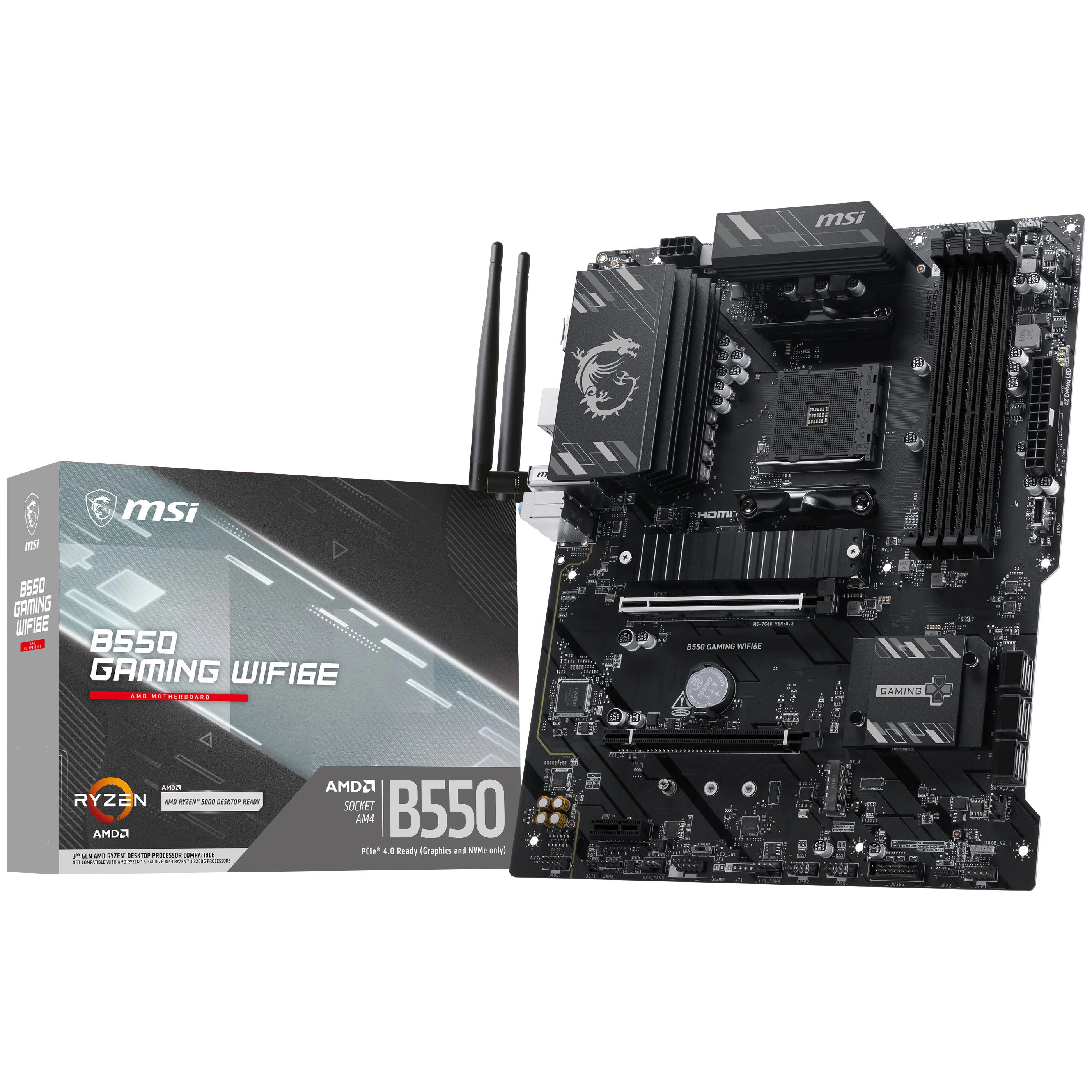 MSI B550 GAMING WIFI6E - Motherboard