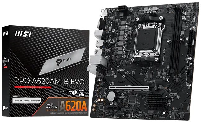MSI PRO A620AM-B EVO motherboard AMD