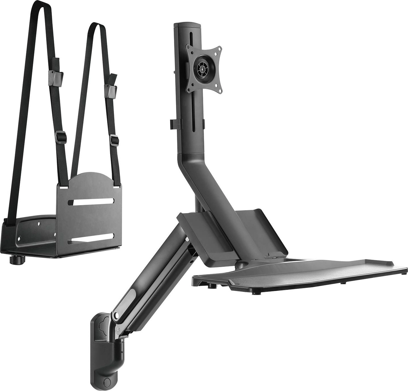 Maclean Monitor  Keyboard Wall Mount  Gas