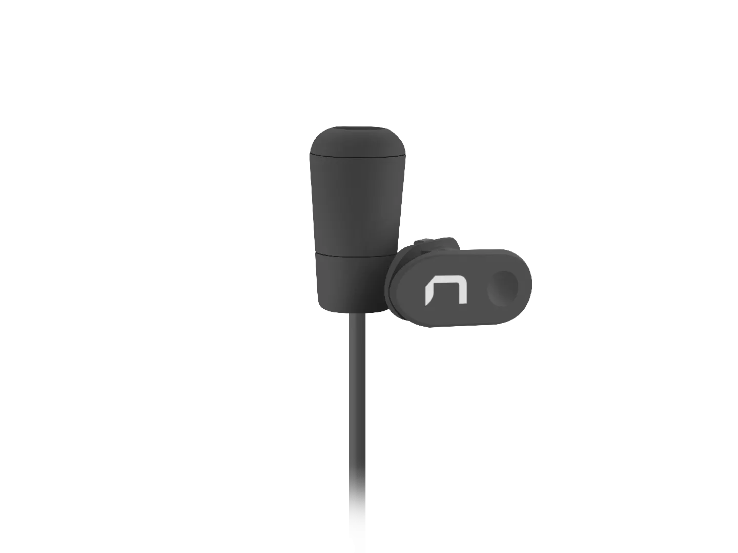 NATEC NMI-1351 microphone Black Clip-on microphone
