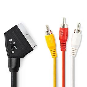 Kabel Nedis Kabelis SCART spraudnis -