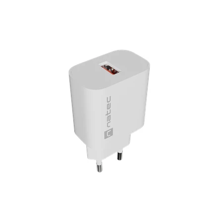 Natec Ribera 18W USB-A biaÅa NUC-2392