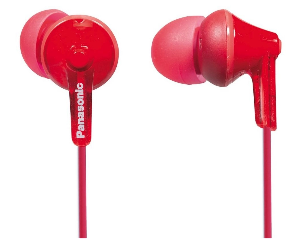 Panasonic RP-HJE125E-R headphones/headset Wired In-ear Music