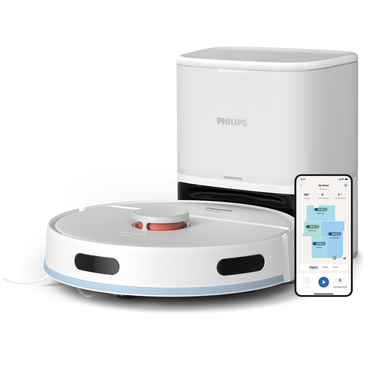 Philips XU2100/25 robot vacuum 0.38