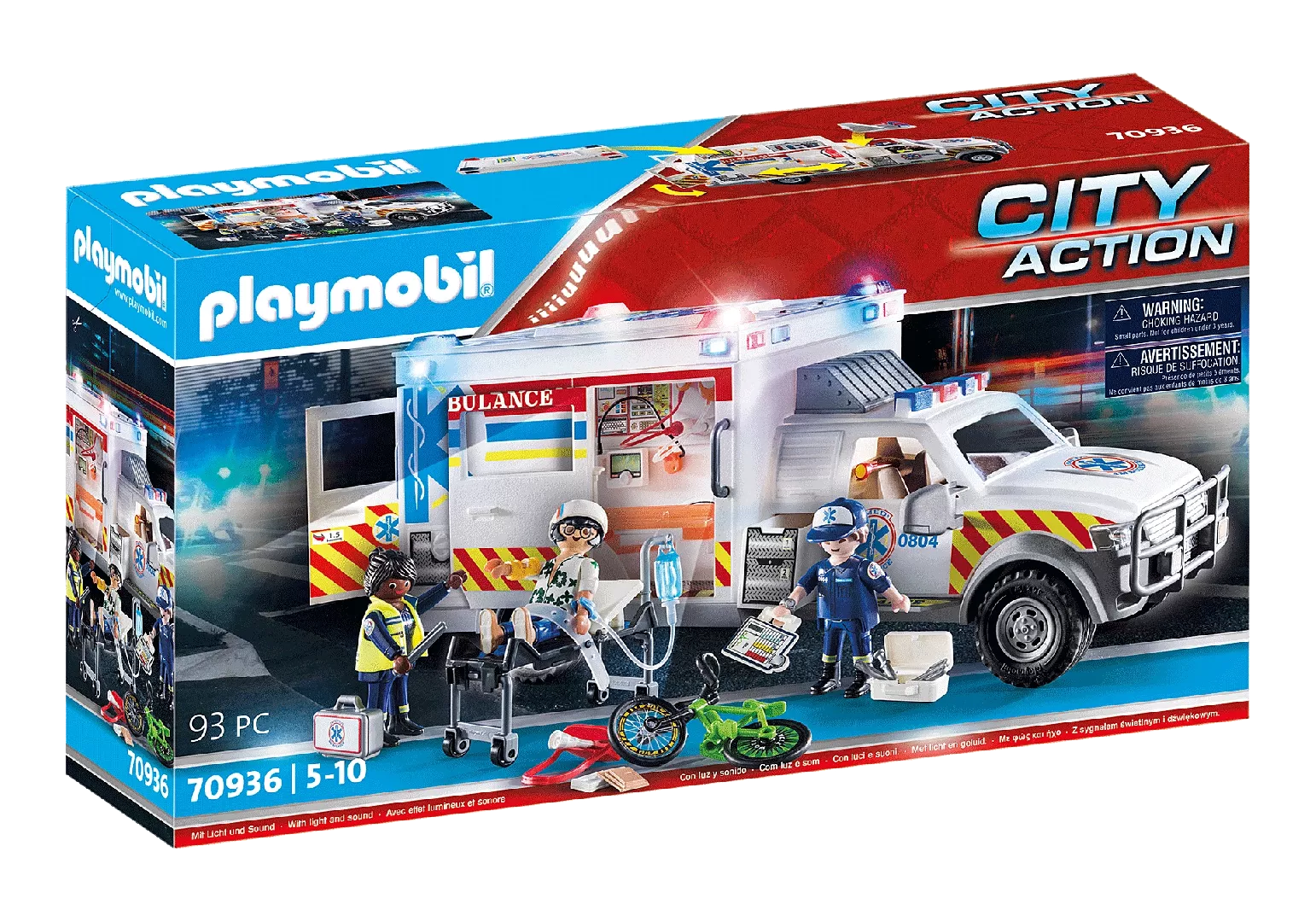 Playmobil City Action 70936 spēļu komplekts