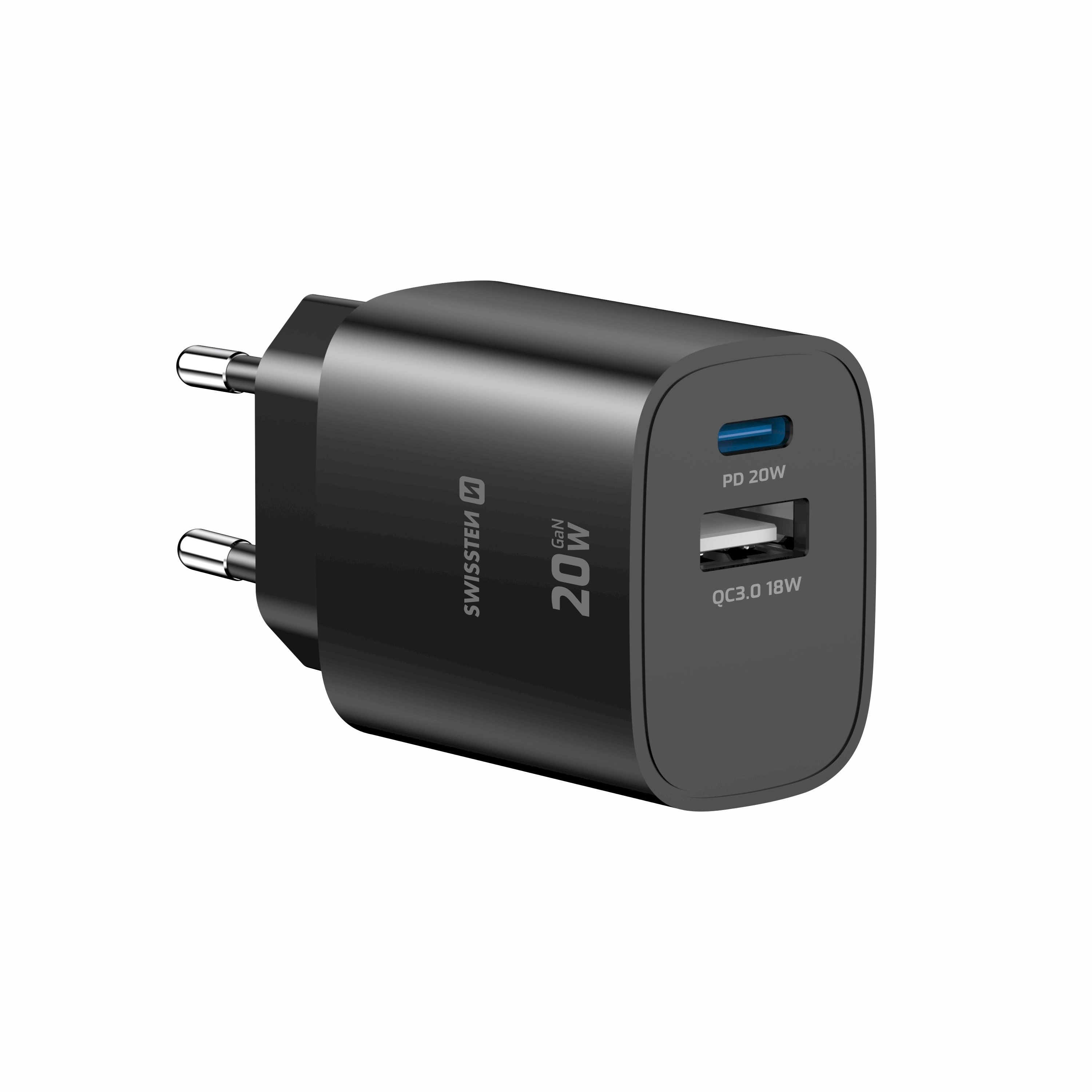 Swissten Edge GaN Travel Charger GaN