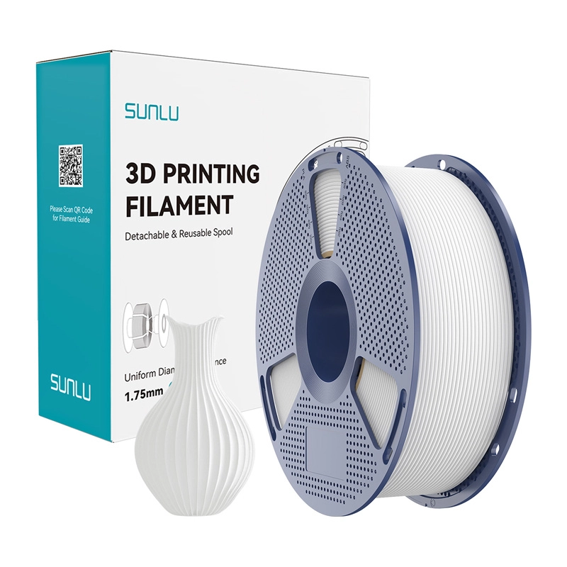 Sunlu PLA Classic White Filament 1