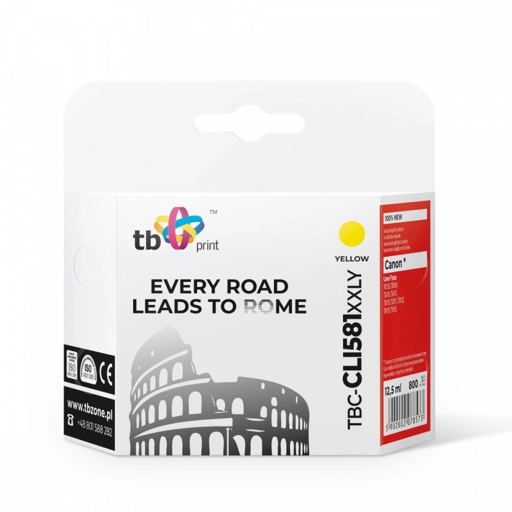 TB Print TBC-CLI581XXLY ink cartridge 1