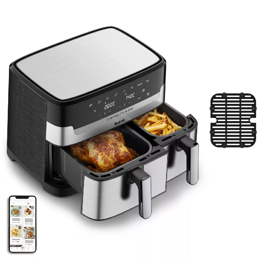 Tefal Dual Easy Fry Grill EY905D
