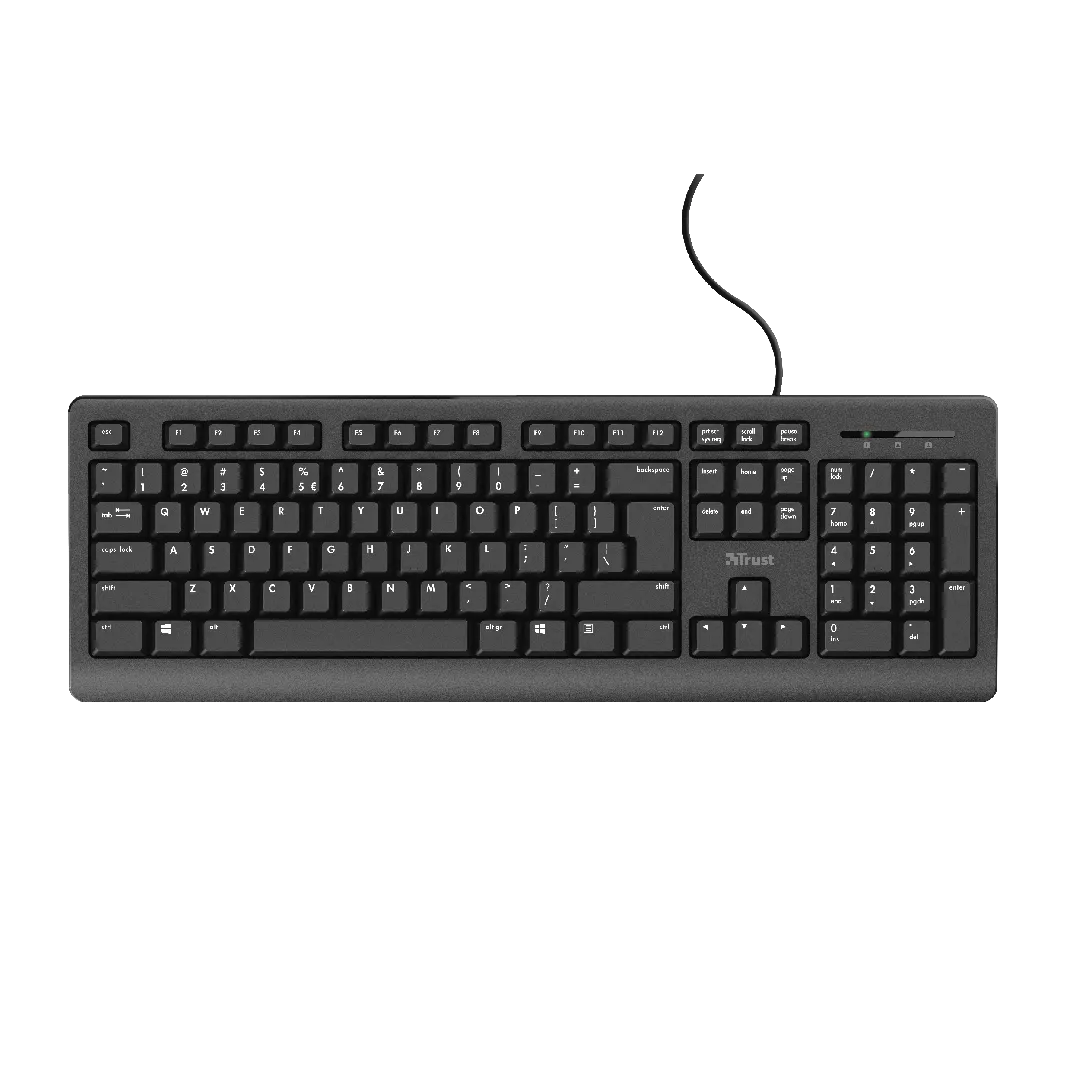 Trust TK-150 keyboard Office USB QWERTZ