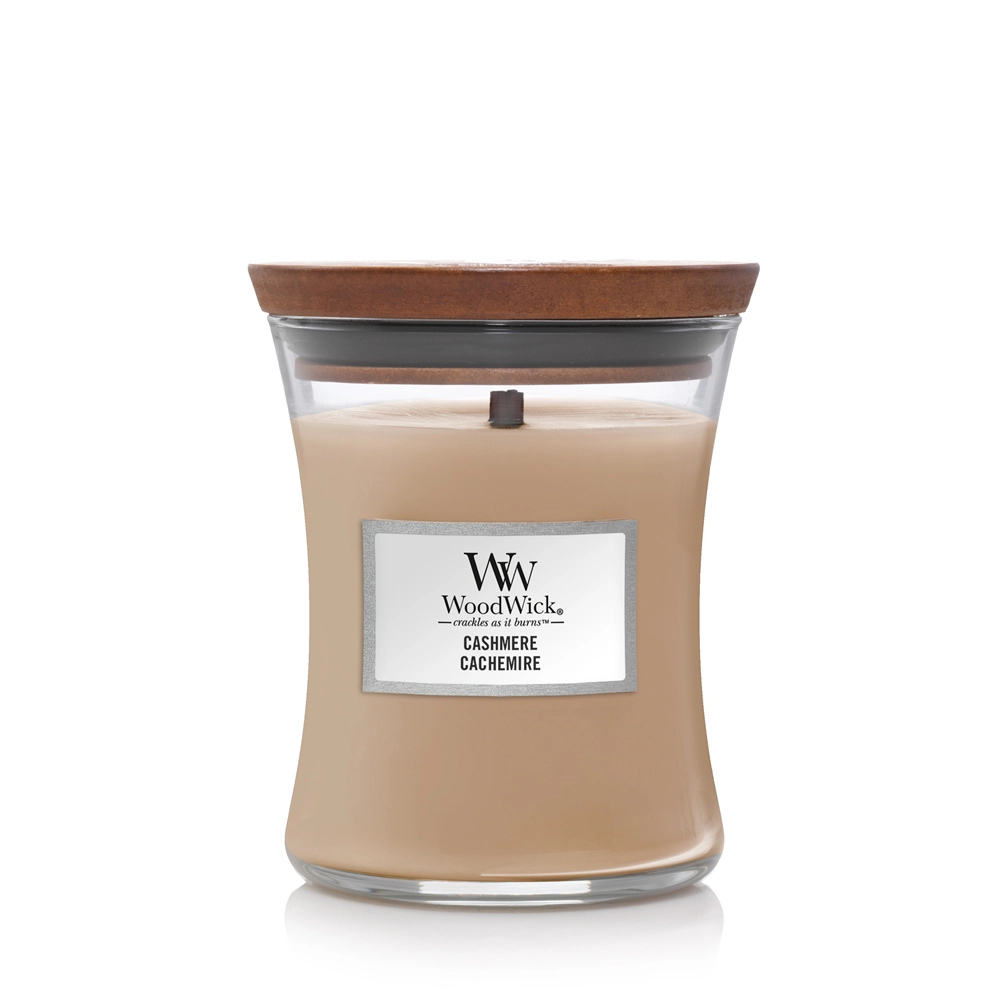 WoodWick Cashmere wax candle Cylinder Blackberry